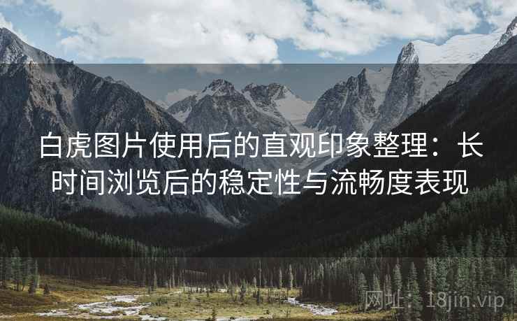 白虎图片使用后的直观印象整理：长时间浏览后的稳定性与流畅度表现