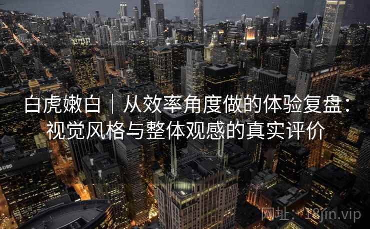 白虎嫩白｜从效率角度做的体验复盘：视觉风格与整体观感的真实评价